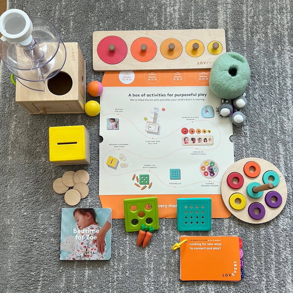 COPY - Lovevery “The Babbler” playkit for Months 13-15